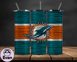 Miami Dolphins NFL Logo, NFL Tumbler Png , NFL Teams, NFL Tumbler Wrap Design by Evan 25
