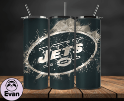 New York JetsNFL Tumbler Wrap, Nfl Teams, NFL Logo Tumbler Png, NFL Design Png Design by Evan 06