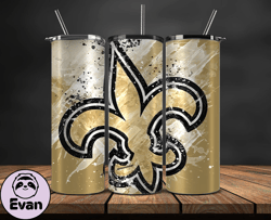 New Orleans SaintsNFL Tumbler Wrap, Nfl Teams, NFL Logo Tumbler Png, NFL Design Png Design by Evan 08
