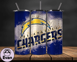 Los Angeles ChargersNFL Tumbler Wrap, Nfl Teams, NFL Logo Tumbler Png, NFL Design Png Design by Evan 14