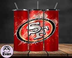 San Francisco 49ersNFL Tumbler Wrap, Nfl Teams, NFL Logo Tumbler Png, NFL Design Png Design by Evan 15