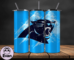 Carolina PanthersNFL Tumbler Wrap, Nfl Teams, NFL Logo Tumbler Png, NFL Design Png Design by Evan 29