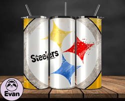Pittsburgh SteelersNFL Tumbler Wrap, Nfl Teams, NFL Logo Tumbler Png, NFL Design Png Design by Evan 32