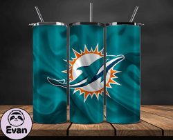 Miami Dolphins Tumbler Wrap,  Nfl Teams,Nfl football, NFL Design Png by Evan 03