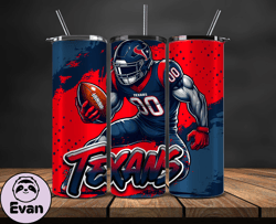 Houston Texans Tumbler Wrap, Nfl Teams,Nfl Logo football, Logo Tumbler PNG, Design by Evan 13