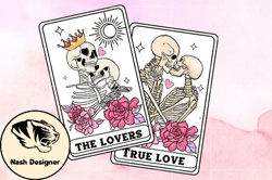 Tarot Card the Lovers Png Valentine Png Design 77