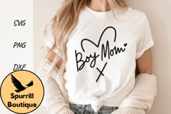 Boy Mom Svg, Mothers Day Shirt Png Design 148