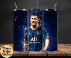 Lionel  Messi Tumbler Wrap ,Messi Skinny Tumbler Wrap PNG, Design bySpurrill Boutique 18