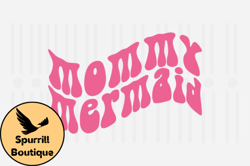Mommy Mermaid,Mothers Day SVG Design36