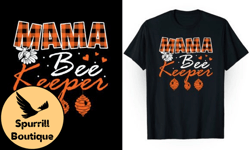 Beekeeper Mama, Mother day PNG, Mother day PNG Bee Keeper T Shirt Design 144