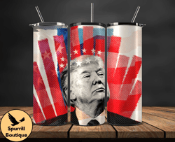 Donald Trump Tumbler Wraps,Trump Tumbler Wrap PNG Design by Spurrill Boutique 01