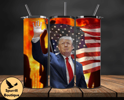 Donald Trump Tumbler Wraps,Trump Tumbler Wrap PNG Design by Spurrill Boutique 11