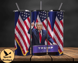 Donald Trump Tumbler Wraps,Trump Tumbler Wrap PNG Design by Spurrill Boutique 15