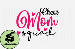 Cheer Mom Squad,Mothers Day SVG Design93