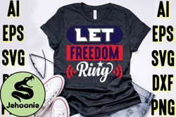 4th of July Tyoigraphy T-shirt Design Design 54