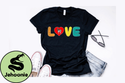 Vintage Love T Shirt Design