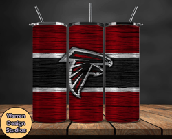 Atlanta Falcons NFL Logo, NFL Tumbler Png , NFL Teams, NFL Tumbler Wrap Design 08