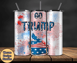 Donald Trump Tumbler Wraps,Trump Tumbler Wrap PNG Design by Warren Design Studios 02