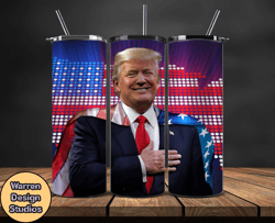 Donald Trump Tumbler Wraps,Trump Tumbler Wrap PNG Design by Warren Design Studios 07