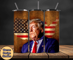 Donald Trump Tumbler Wraps,Trump Tumbler Wrap PNG Design by Warren Design Studios 16