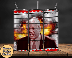 Donald Trump Tumbler Wraps,Trump Tumbler Wrap PNG Design by Warren Design Studios 21