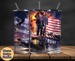 Donald Trump Tumbler Wraps,Trump Tumbler Wrap PNG Design by Warren Design Studios 24