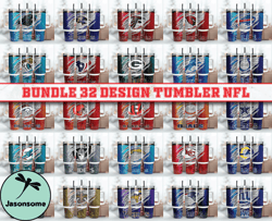 Bundle 32 Design NFL Tumbler 40oz Png, 40oz Tumler Png 96 by Jasonsome shop