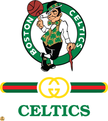 Boston Celtics PNG, Gucci NBA PNG, Basketball Team PNG,  NBA Teams PNG ,  NBA Logo  Design 76