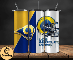 Los Angeles Rams Tumbler Wrap, NFL Logo Tumbler Png, NFL Design Png-10