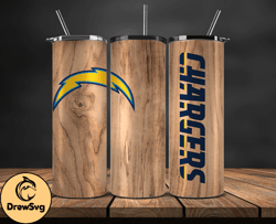 Los Angeles Chargers Tumbler Wrap, NFL Logo Tumbler Png, NFL Design Png-59