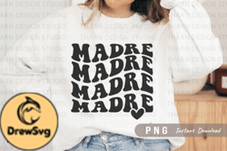 Madre Retro Mothers Day Sublimation Design 117