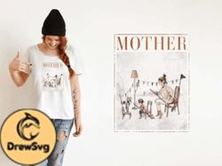 Mother Retro Vintage Png - Mothers Day Design 185