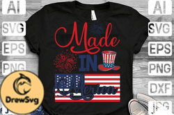 Made in America Svg Design 25