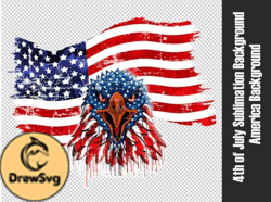 America Eagle Sublimation Background Design 43