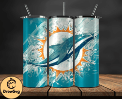 Miami DolphinsNFL Tumbler Wrap, Nfl Teams, NFL Logo Tumbler Png, NFL Design Png Design 07