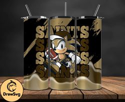 New Orleans Saints Tumbler Wraps, Sonic Tumbler Wraps, ,Nfl Png,Nfl Teams, Nfl Sports, NFL Design Png Design 27