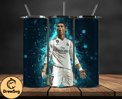 Ronaldo Tumbler Wrap ,Cristiano Ronaldo Tumbler Design, Ronaldo 20oz Skinny Tumbler Wrap, Design by DrewSvg Store 43