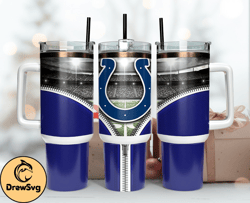 Indianapolis Colts 40oz Png, 40oz Tumler Png 46 by DrewSvg