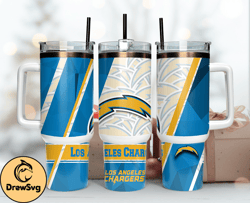 Los Angeles Chargers 40oz Png, 40oz Tumler Png 81 by DrewSvg