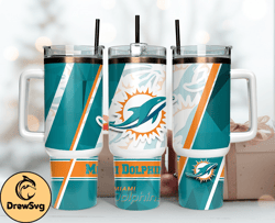 Miami Dolphins 40oz Png, 40oz Tumler Png 83 by DrewSvg