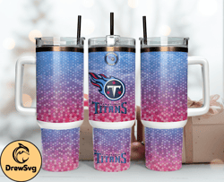 Tennessee Titans Tumbler 40oz Png, 40oz Tumler Png 008 by DrewSvg
