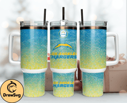 Los Angeles Chargers Tumbler 40oz Png, 40oz Tumler Png 18 by Drew Store