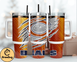 Chicago Bears Tumbler 40oz Png, 40oz Tumler Png 36 by Drew Store