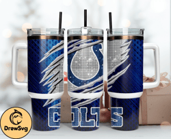 Indianapolis Colts Tumbler 40oz Png, 40oz Tumler Png 44 by Drew Store