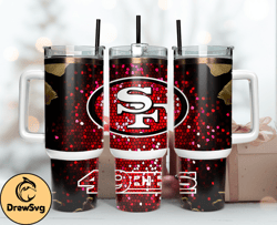 San Francisco 49ers Tumbler 40oz Png, 40oz Tumler Png 90 by Drew Store