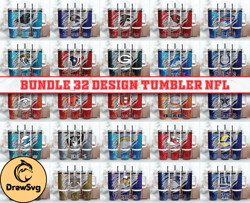Bundle 32 Design NFL Tumbler 40oz Png, 40oz Tumler Png 96 by Drew Store