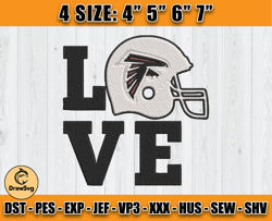 Atlanta Falcons Embroidery, NFL Falcons Embroidery, NFL Machine Embroidery Digital, 4 sizes Machine Emb Files -12-DrewSv