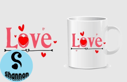 Valentine Day Tshirt Design Mug