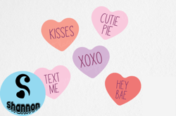 Valentines Day SVG Heart Candy Sayings