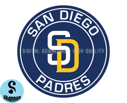 San Diego Padres, Baseball Svg, Baseball Sports Svg, MLB Team Svg, MLB, MLB Design 08